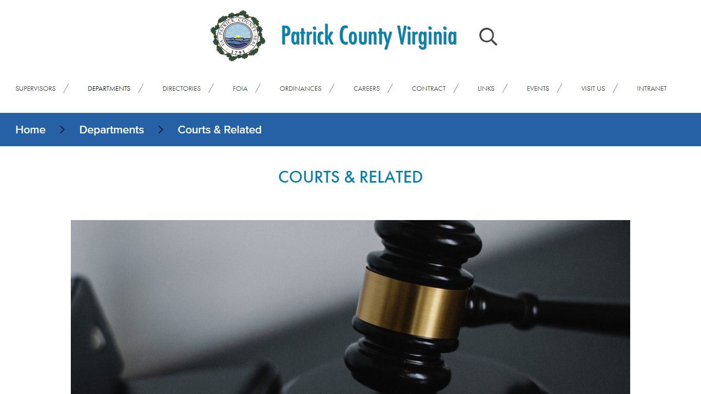 Courts & Related - Patrick County Virginia